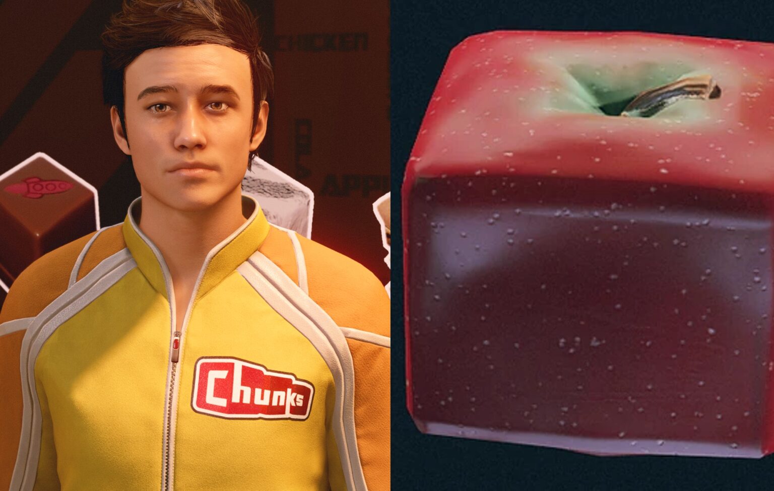 Fã de 'Starfield' dá vida a Chunks com um cubo de feijão cozido