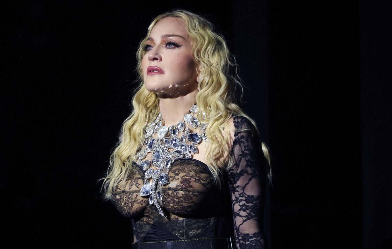 Madonna faz discurso sobre o conflito Israel-Hamas no The O2