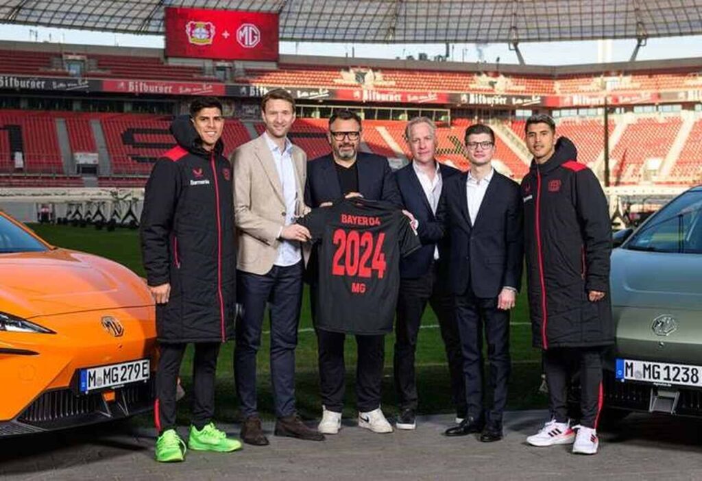 Bayer Leverkusen fecha parceria com a MG Motor