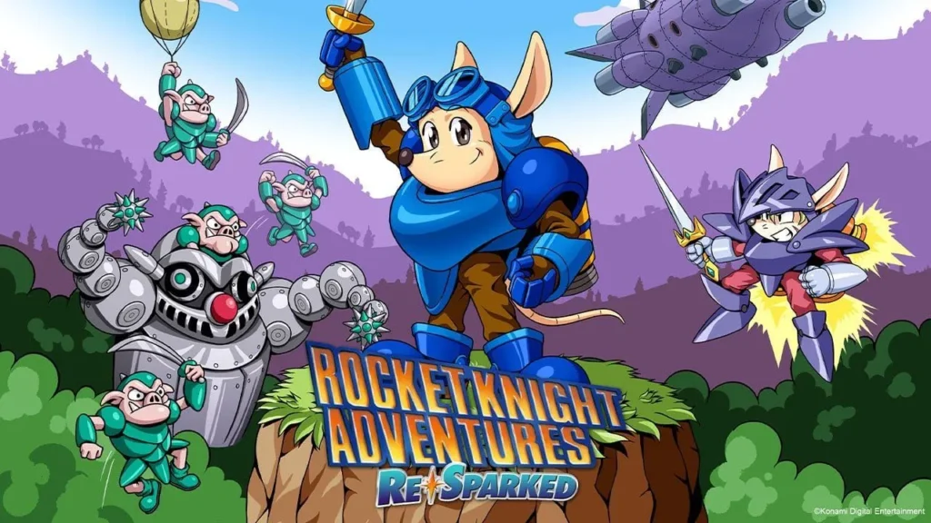Rocket Knight e O Gato Félix terão coletâneas através da Konami