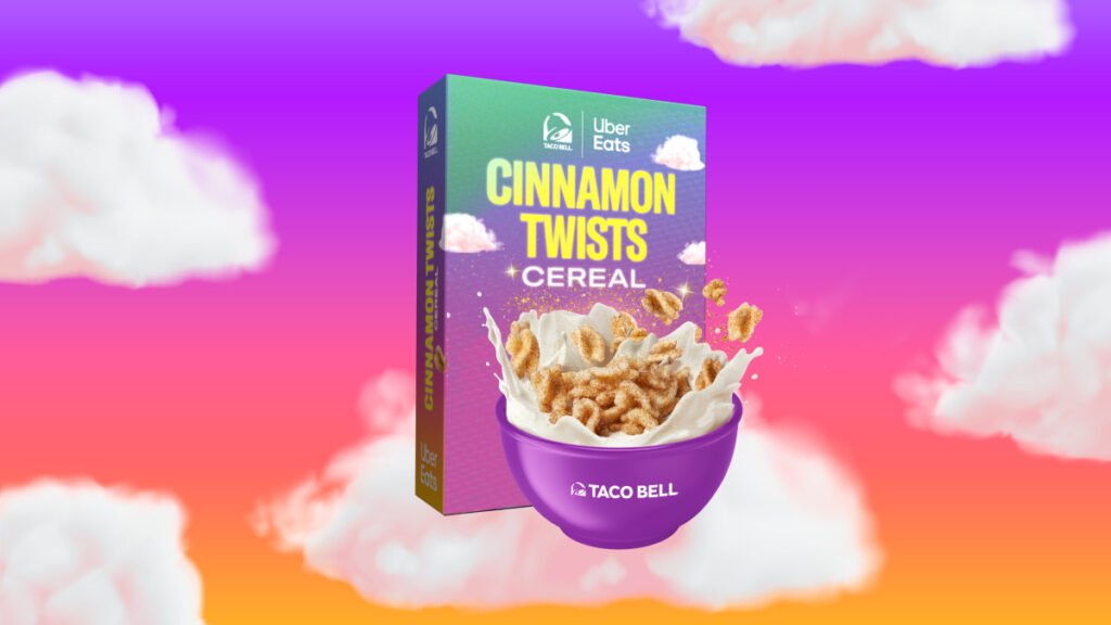 Taco Bell intensifica seu jogo de café da manhã com um novo cereal com um toque especial