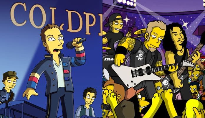 Os Simpsons: as 10 aparições mais marcantes de astros do Rock na série
