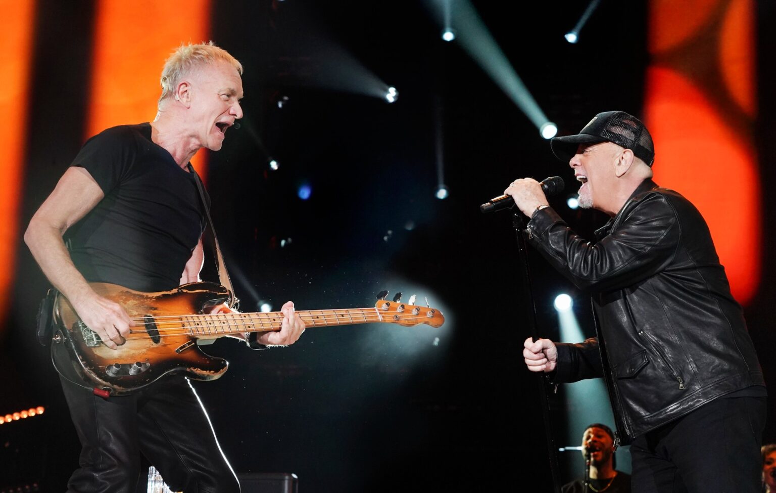 Assista Sting e Billy Joel se apresentarem juntos em Tampa