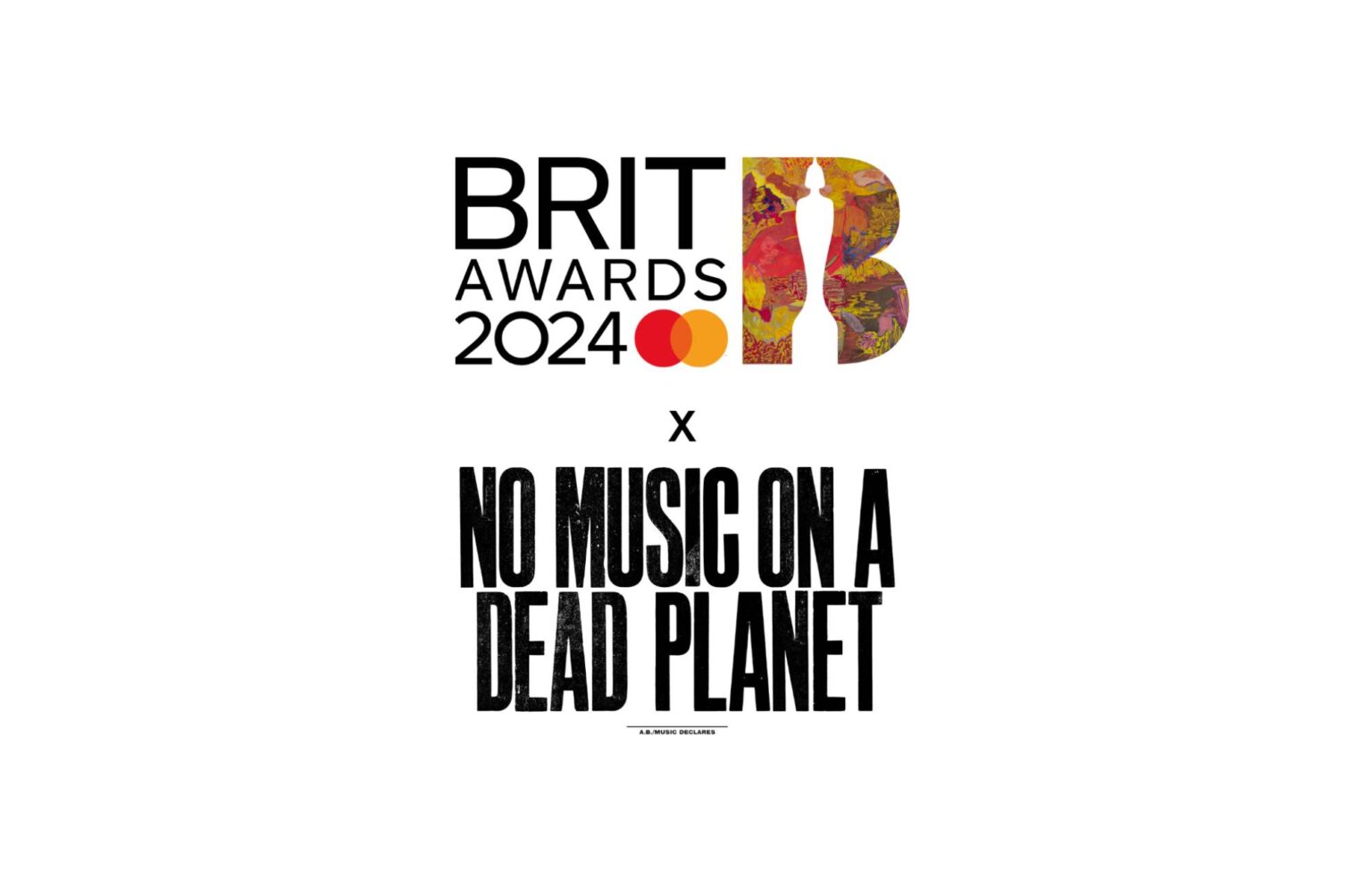 BRIT Awards 2024 se junta a No Music On A Dead Planet