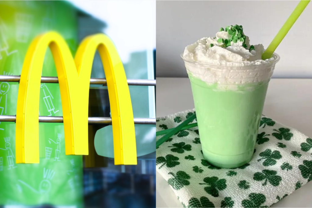 Copycat McDonald's Shamrock Shake é o melhor presente do Dia de São Patrício
