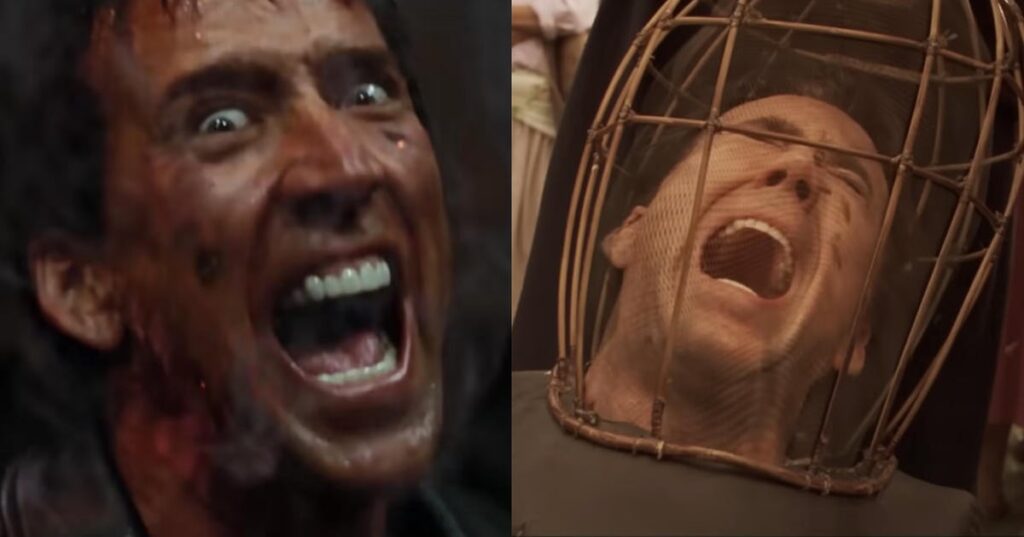 Nicolas Cage reage aos memes sobre suas apresentações no filme 'Freakout'