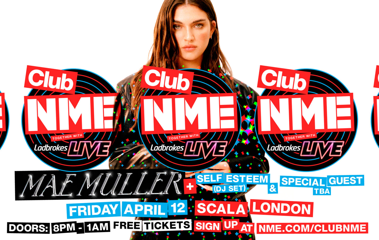 Mae Muller será a atração principal do Club NME em Londres