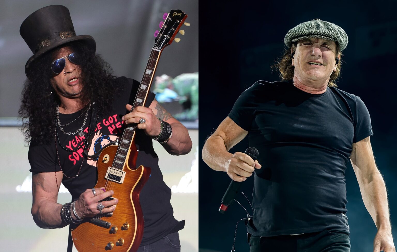 Slash sobre como Brian Johnson do AC/DC apareceu em seu álbum